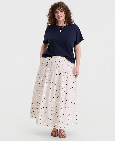On 34th Trendy Plus Everyday Pocket T-Shirt, Macy's Exclusive
