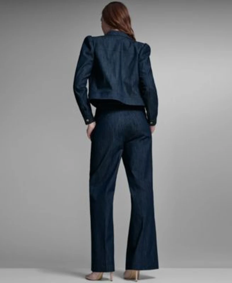 Draft Tommy Hilfiger Womens Denim Zip Trucker Jacket Denim Sailor Pants