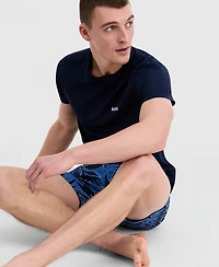 Boss by Hugo Men's Short-Sleeve Sun Protection Rashguard Swim Shirt