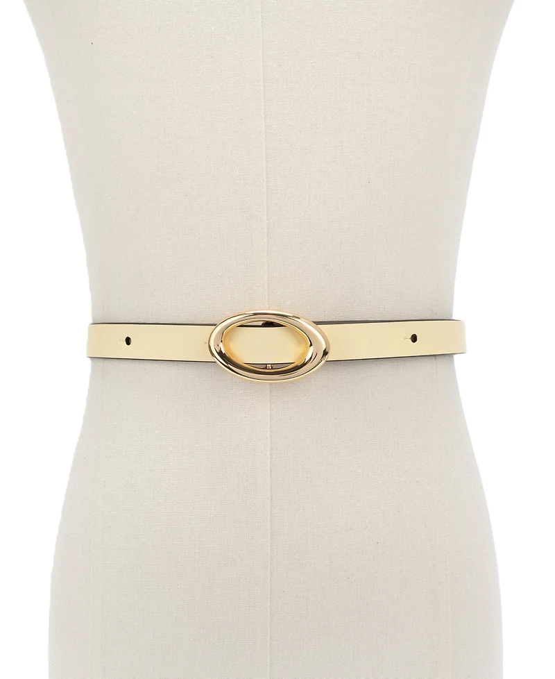 kate spade new york Oval Molten Buckle Belt