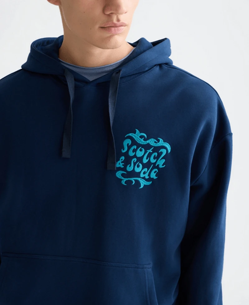 Scotch & Soda Men's Long-Sleeve Hoodie