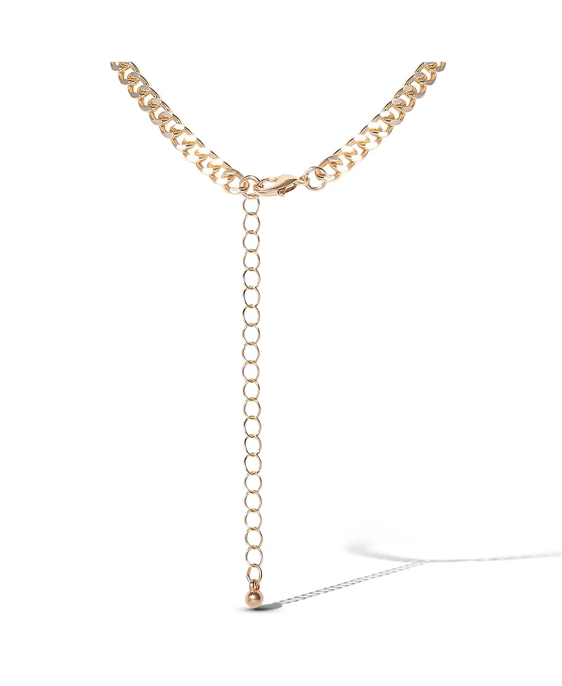 Jessica Simpson Butterfly Pendant Chain Necklace