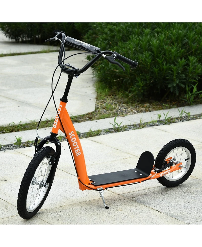 Hongge Adjustable Kick Scooter for Kids Ages 5 Plus