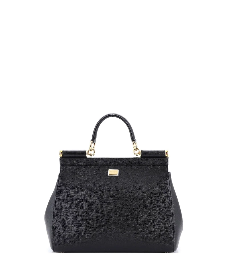 Pre-Owned Dolce & Gabbana Medium Family Miss Sicily Bag Patchwork Leather