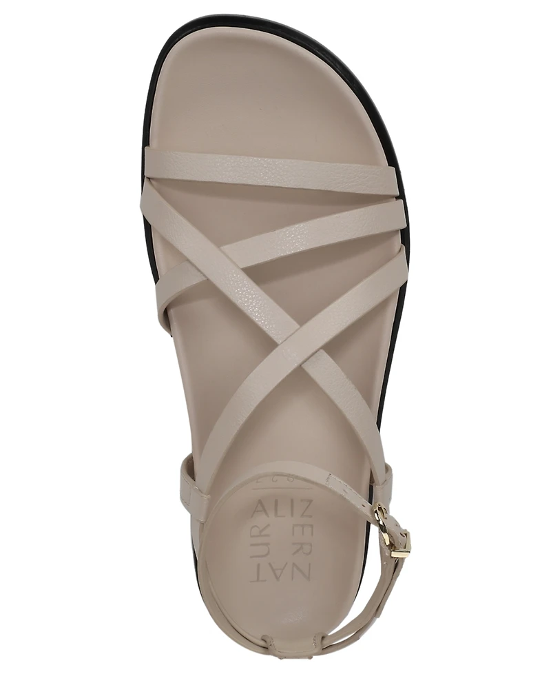 Naturalizer Women's Fame Strappy Flat Sandals