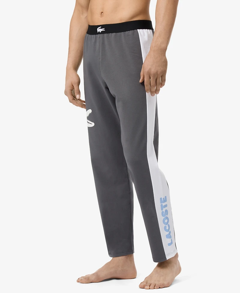 Lacoste Men's Loungewear Logo Pajama Pants