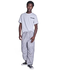 Converse Men's Box Pattern Wide Leg Cargo Pants