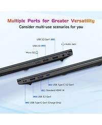 Nimo 17.3" Ips Fhd-Laptop Intel 6 Cores i3-1215U 32GB Ram 512GB Ssd 4.4GHz