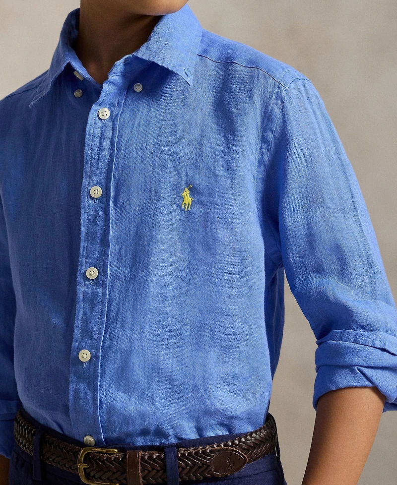 Polo Ralph Lauren Big Boys Linen Shirt