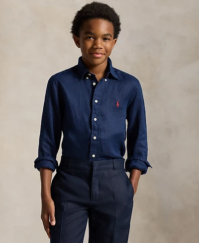 Polo Ralph Lauren Big Boys Linen Shirt