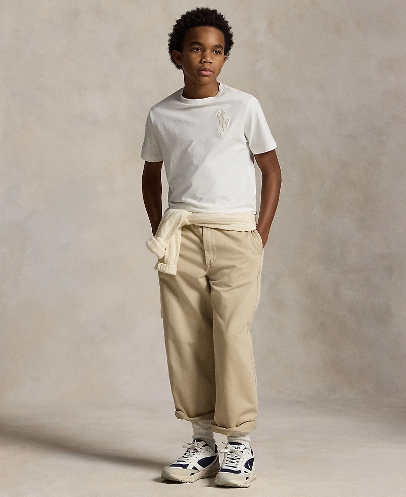 Polo Ralph Lauren Boys' 8-20 Big Pony Details T-Shirt