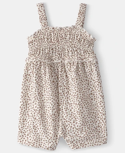 Carter's Baby Girls' Cheetah Print Sleeveless Romper