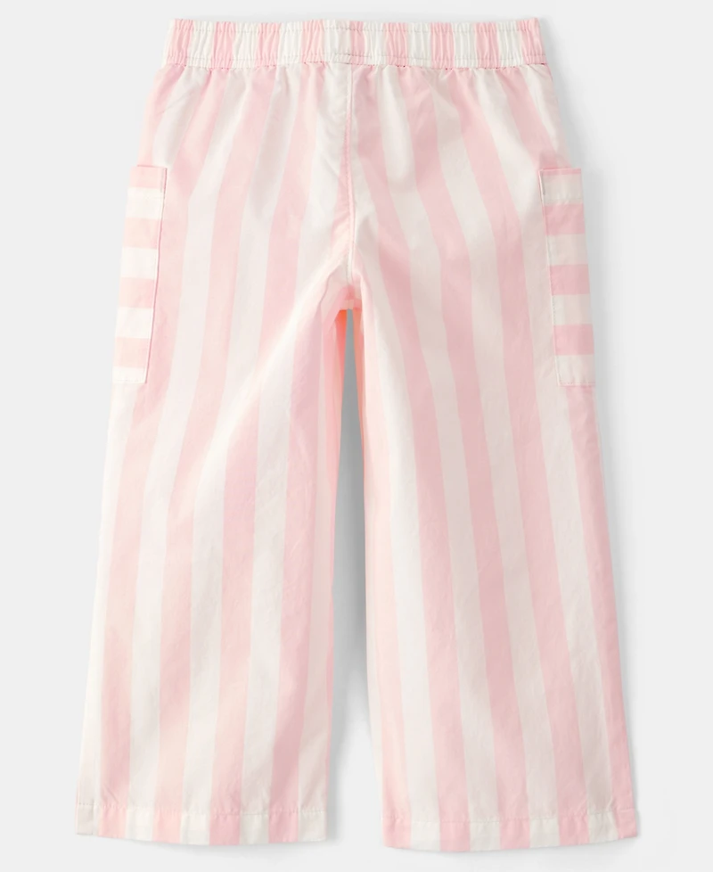 Carter's Girls' Toddler 2T-5T Striped Pull-On Pants