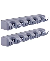 Sorbus 2 Pack 16 Inch Wall Mounted Garage Garden Tool Organizer Holds Up To 11 Items Ideal For Garage Shed Garden