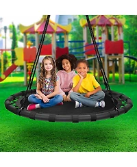 Sorbus 40" diameter Round Saucer Tree Swing - Sturdy, Durable & Easy to Assemble