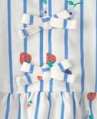 Carter's Baby Girls' Strawberry Printed Top and Shorts, 2-Piece Set