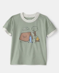 Carter's Boys' Toddler 2T-5T Camping Dinosaur Graphic T-Shirt