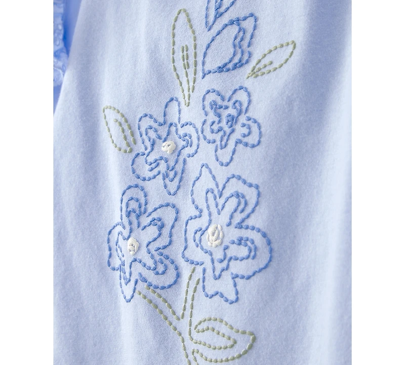 Carter's Girls' Toddler 2T-5T Floral Top & Skort, 2-Piece Set