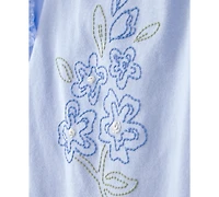 Carter's Girls' Toddler 2T-5T Floral Top & Skort, 2-Piece Set