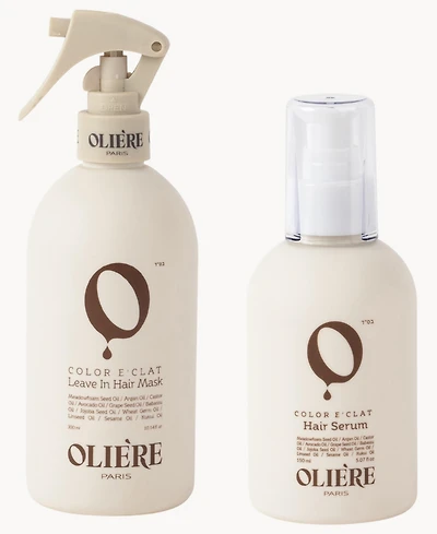 Oliere Paris Color Eclat Leave-In Hydration & Shine Hair Care Duo $127 Value