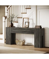 Tribesigns 71-Inch Long Console Table for Entryway, Farmhouse Sofa Behind Couch
