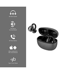Pursonic Total Audio Experience Set – Wireless Earbuds with 8D Sound + 360° Surround Speaker