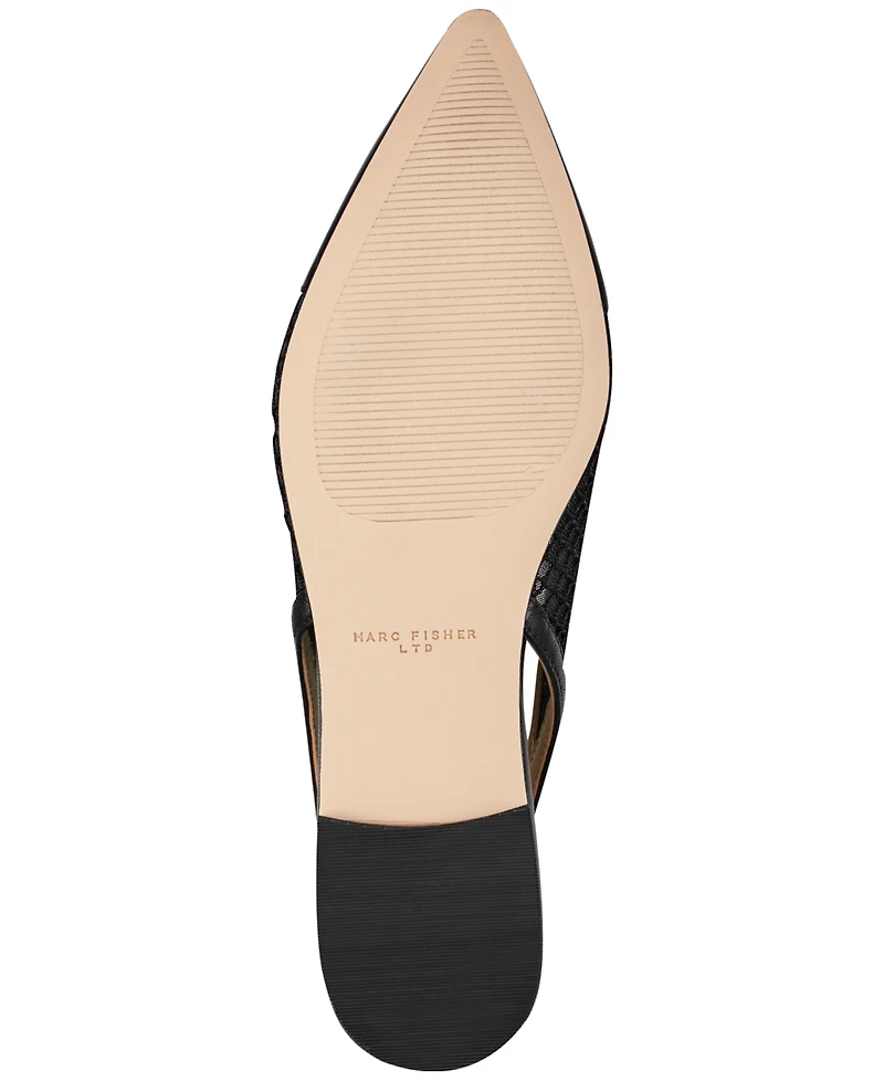 Marc Fisher Ltd Women's Davin Mesh Slingback Dress Flats