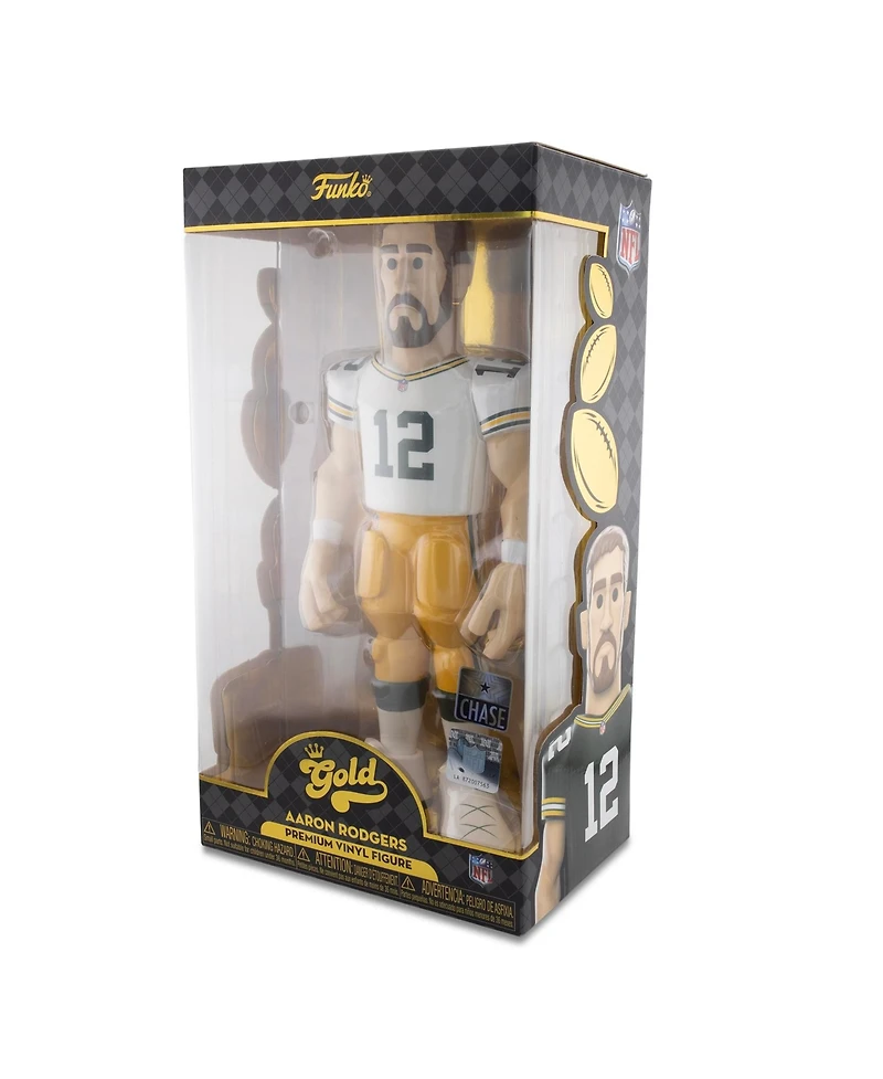 Funko Green Bay Packers Nfl Gold 12 Inch Vinyl Figure | Aaron Rodgers Chase