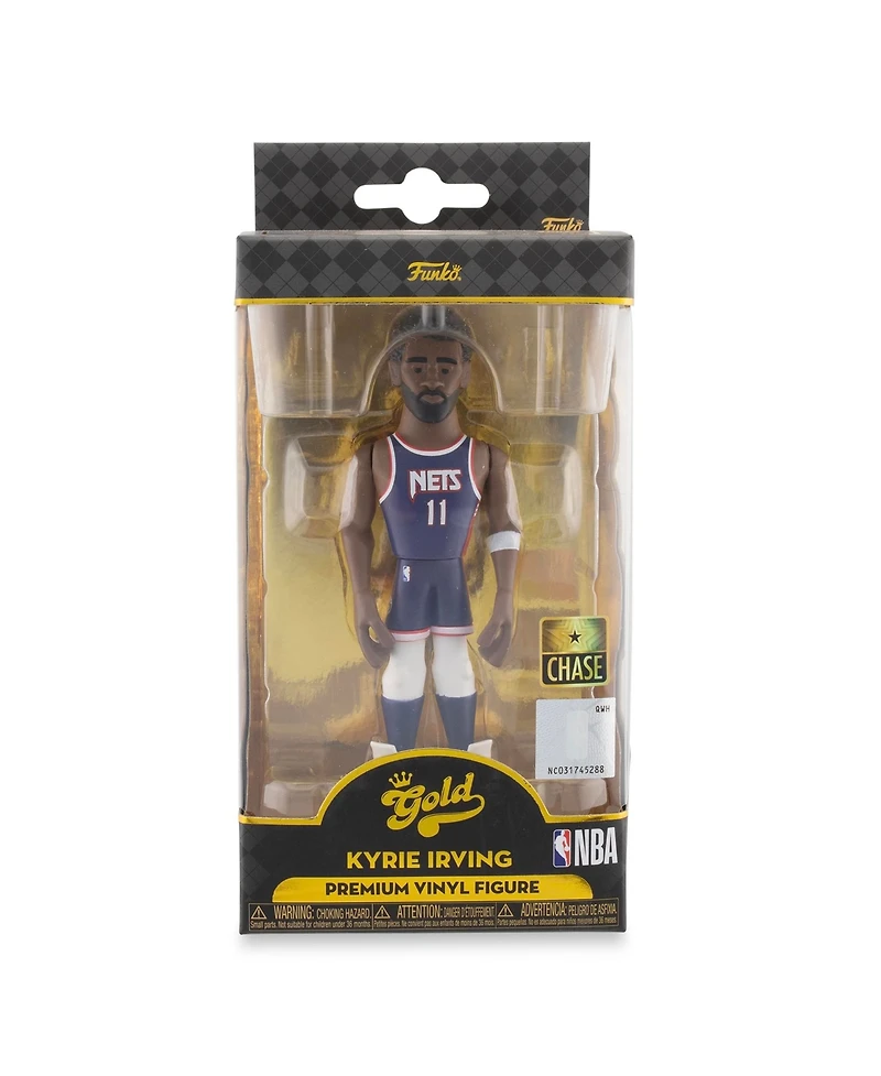 Funko Brooklyn Nets Nba Gold 5 Inch Vinyl Figure | Kyrie Irving Chase