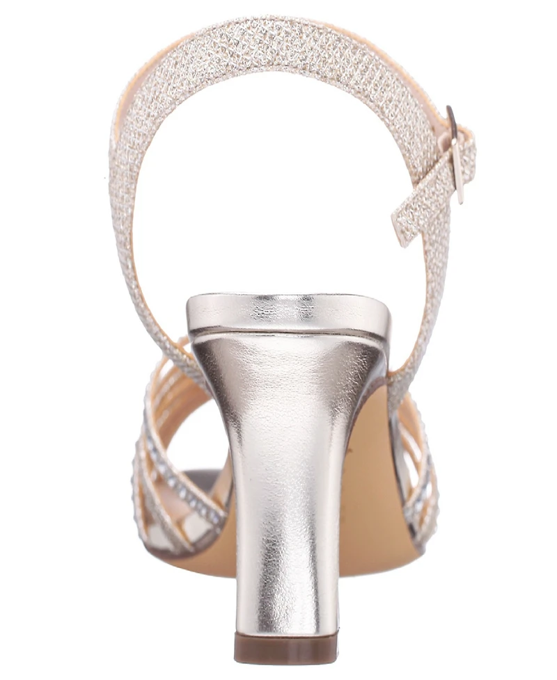 Nina Women's Bryna Kitten Heel Dress Sandals