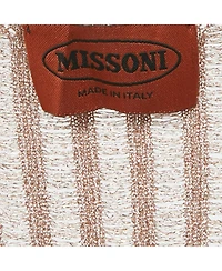 Pre-Owned Missoni Women's Metallic Lurex Knit V-Neck Top