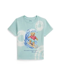 Polo Ralph Lauren Boys' 2-7 Tie-Dye Bear Cotton T-Shirt