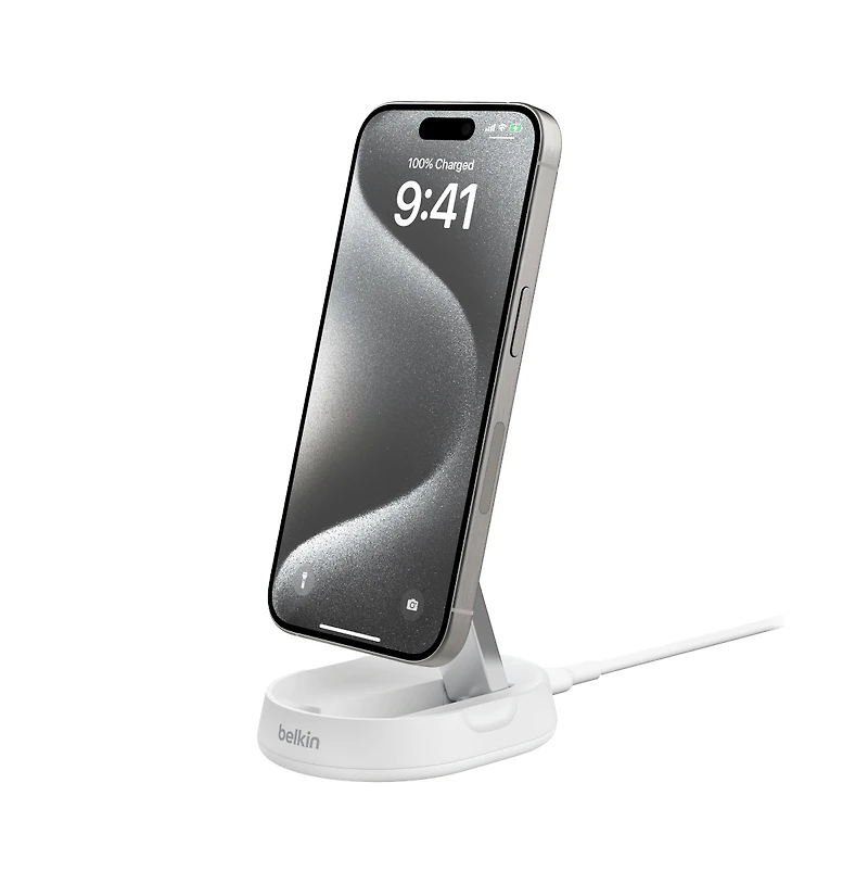 Belkin BoostCharge Pro Convertible Magnetic Wireless Charging Stand with Qi2 15W