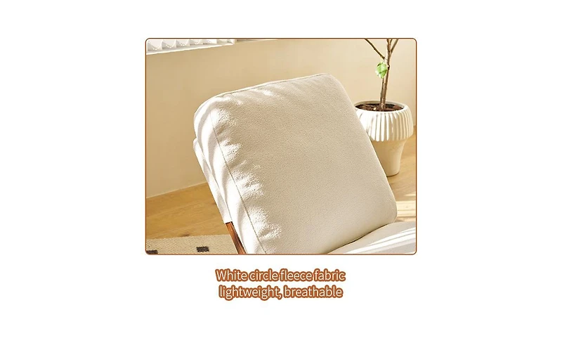 Flynama Corduroy Retro Striped Glider Rocking Chair Solid Wood Frame Accent Reading Chair for Bedroom Living Room Nursery