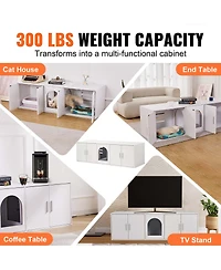 Aostirmotor Modern Hidden Cat Litter Box