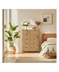 gaomon Tall 5-Drawer Wood Dresser