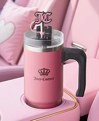 Juicy Couture Jetsetter 30 oz. Stainless Steel Travel Tumbler