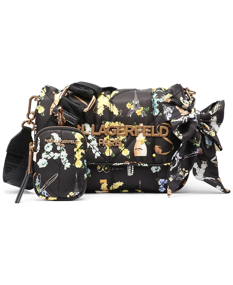 Karl Lagerfeld Paris Voyage Small Crossbody Bag