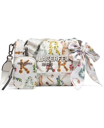 Karl Lagerfeld Paris Voyage Small Crossbody Bag