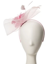 August Hats Delicate Feather Flower Fascinator Hat