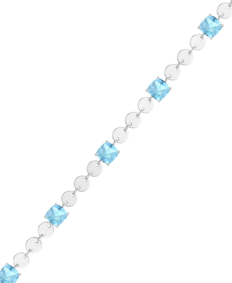 Macy's Amethyst (4-1/2 ct. t.w.) Bracelet Sterling Silver (Also Available Sapphire, Citrine, Blue Topaz)