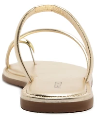 Arezzo Women's Pamela Slip-On Flat Sandals