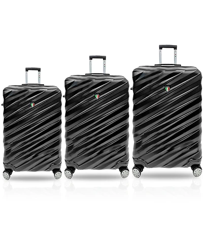 Tucci Italy Storto 3-Pc. Hardside Luggage Set