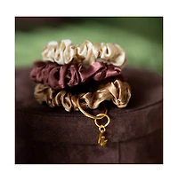 Headbands of Hope Women's Satin Scrunchie Set