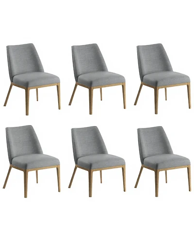 Loft 6-Pc. Fabric Upholstered Side Chair Set
