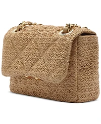Arezzo Cali Small Crochet Turn-Lock Crossbody Bag