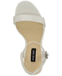 Nine West Women's Loola Ankle Strap High Stiletto Sandals