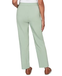 Alfred Dunner Petite Tailored Stretch Short Length Pants
