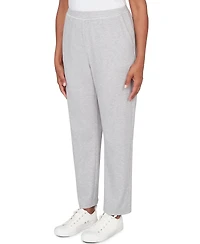 Alfred Dunner Petite Comfort and Joy Slant Pocket Short Length Pants