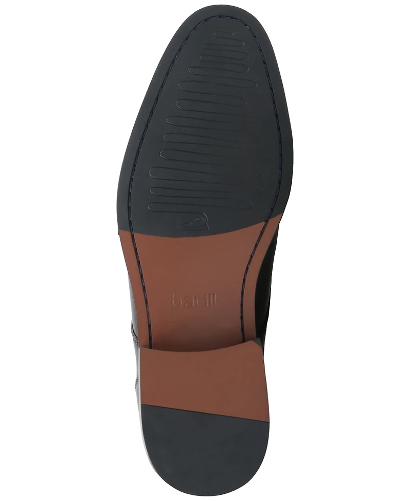 Bar Iii Men's Monk Dress Leather Shoes, Macy's Exclusive